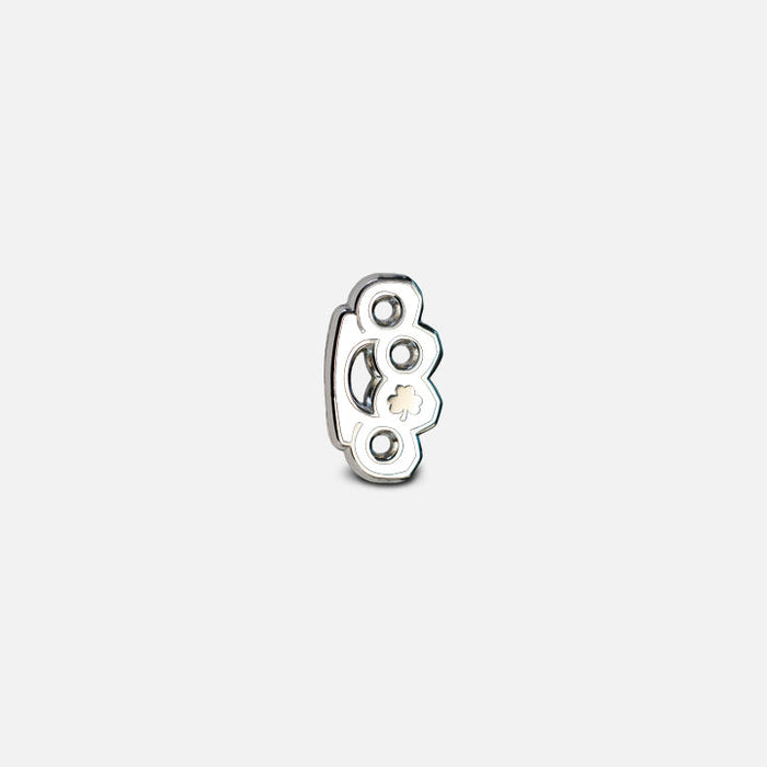 Brass Knuckles Lapel Pin