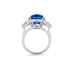 Oval Sapphire Diamond Ring