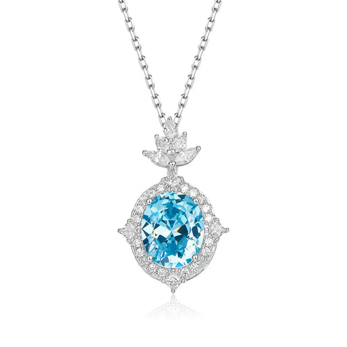 Santana Necklace in Aquamarine