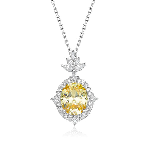 Santana Necklace in Canary Yellow