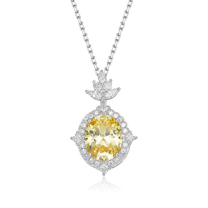 Santana Necklace in Canary Yellow