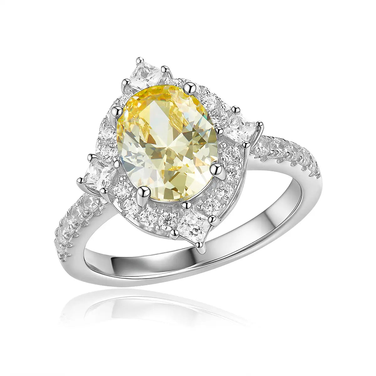 Santana Ring in Canary Yellow