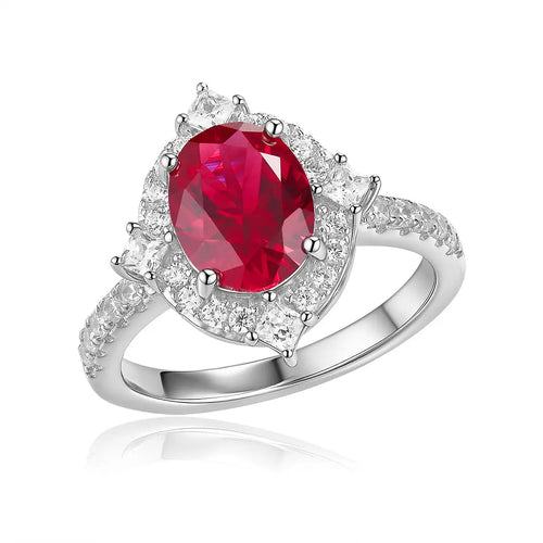 Santana Ring in Ruby