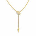 Serpentina Lariat In Yellow Gold