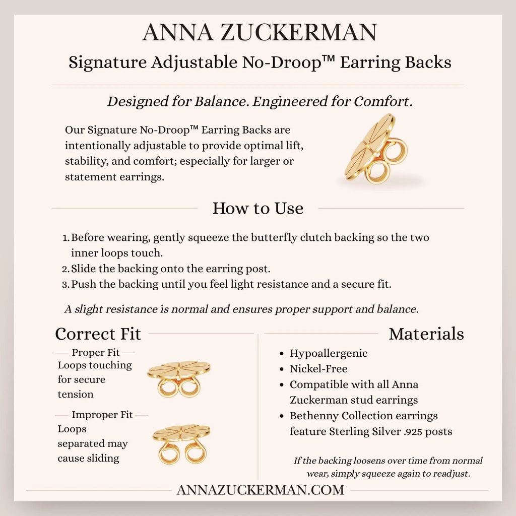 Bethenny Frankel x Anna Zuckerman Just Like Diamonds 4 Carat Studs