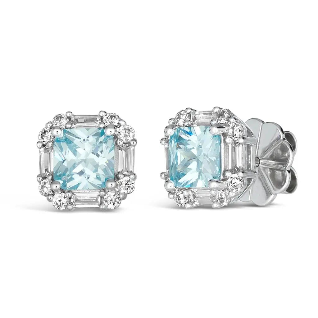 Solesta Earrings in Aquamarine