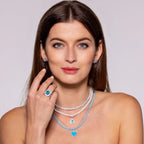 Solesta Earrings in Aquamarine