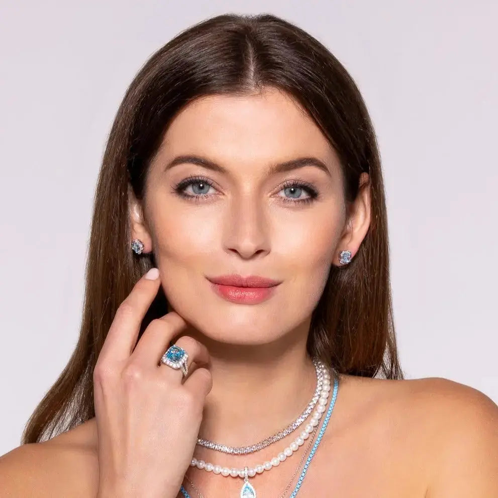 Solesta Earrings in Argyle Pink