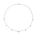 Platinum Drops Choker
