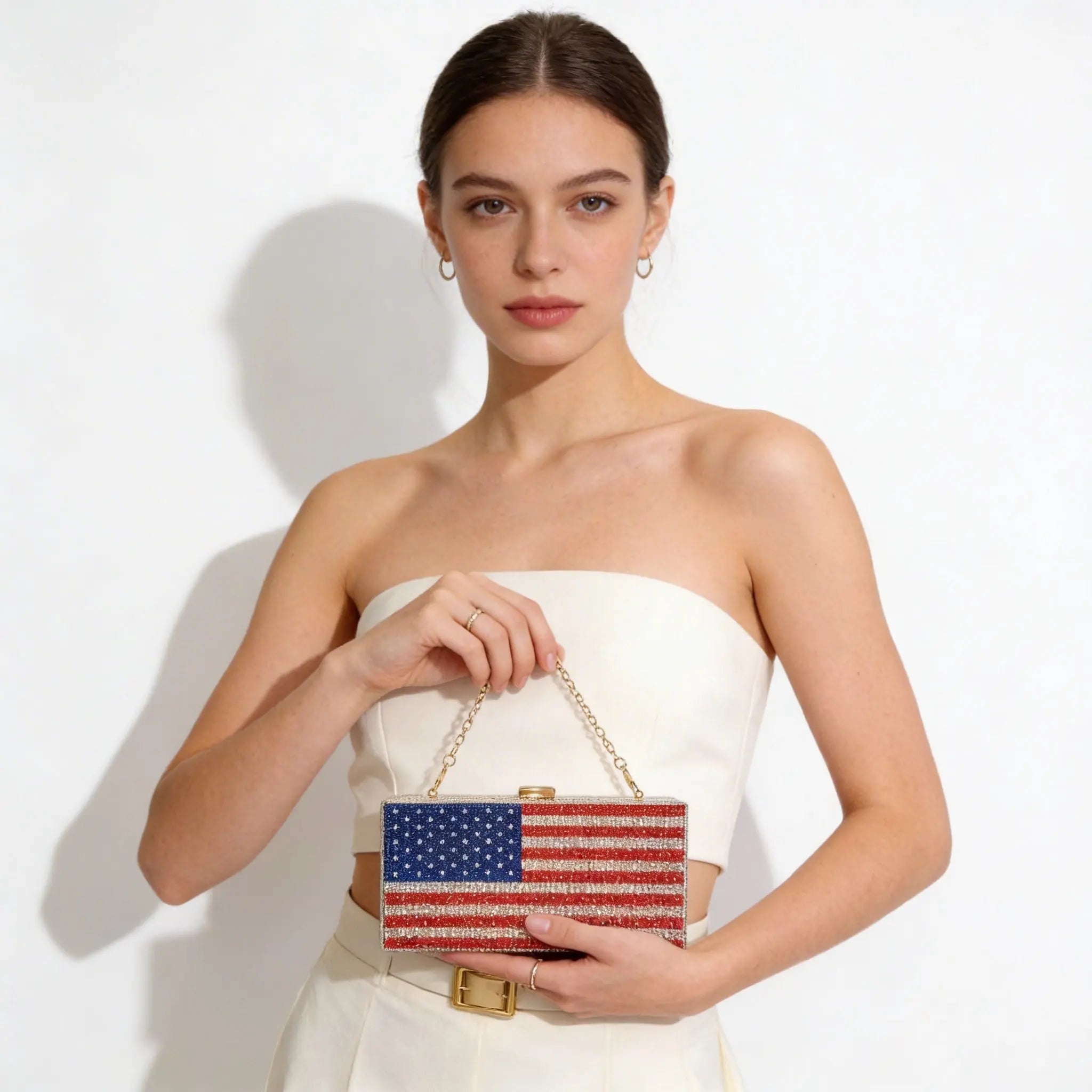 Star-Spangled Mini Clutch