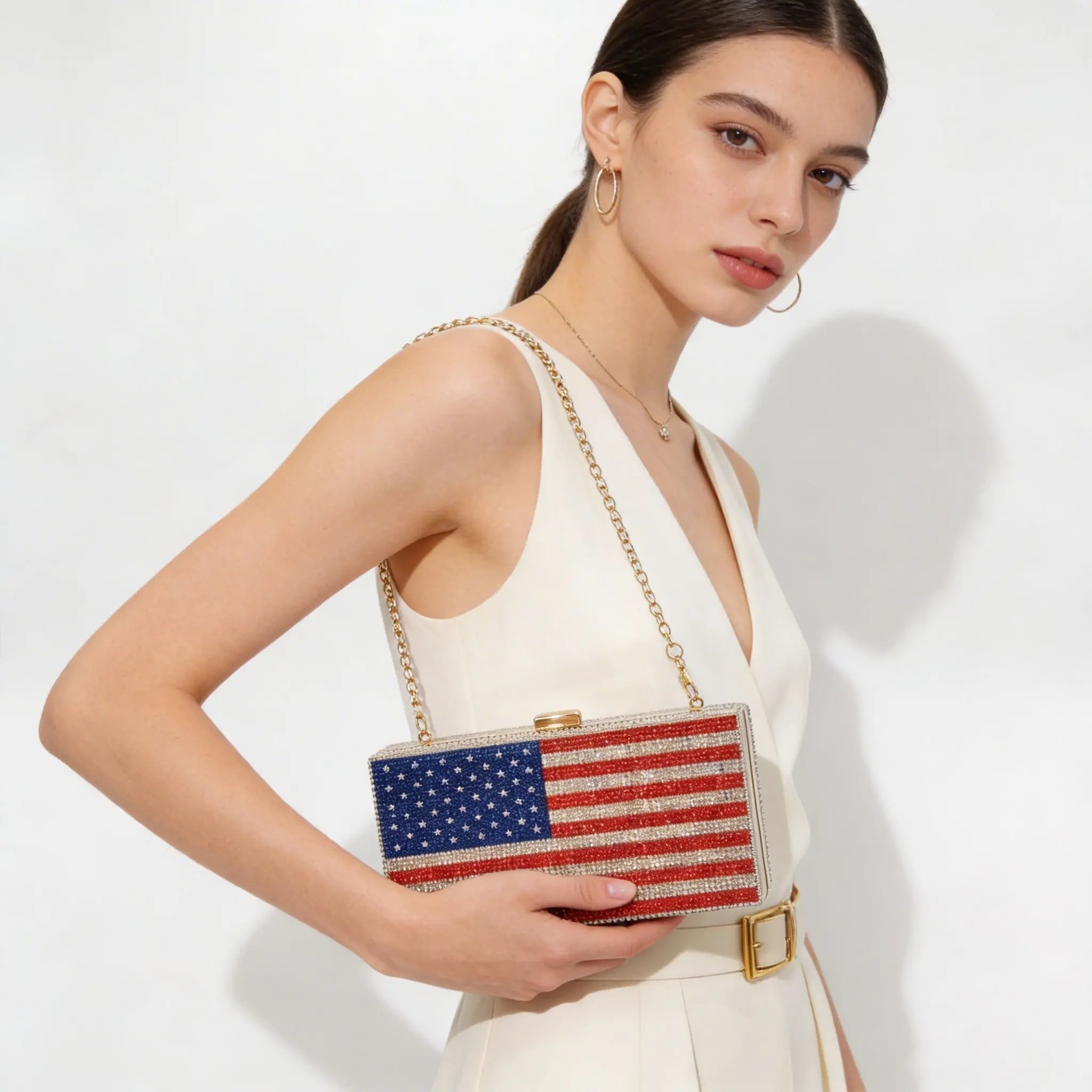 Star-Spangled Mini Clutch