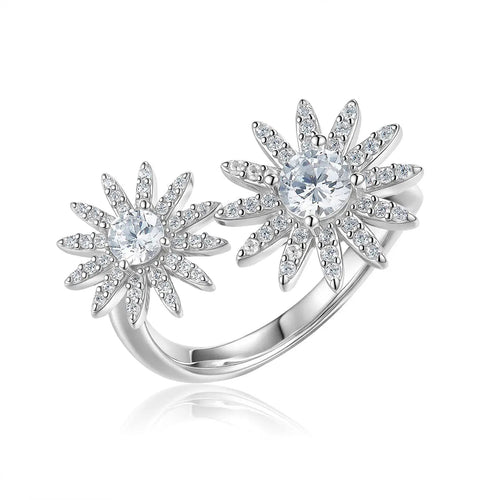Starburst Intertwining Ring