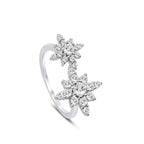 Starry Night Crossover Ring