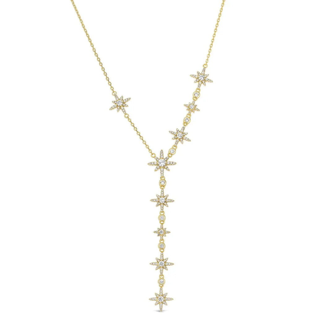 Starry Night Lariat in Gold