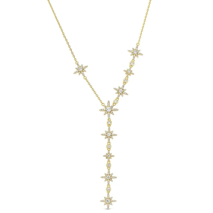 Starry Night Lariat in Gold
