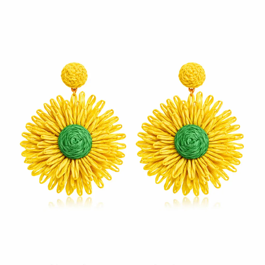 Sunflower Bloom Earrings