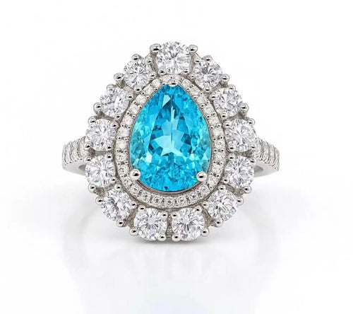Sunny Isles 7 Carat Ring in Aquamarine