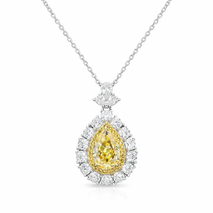Sunny Isles Necklace in Canary Crystalline