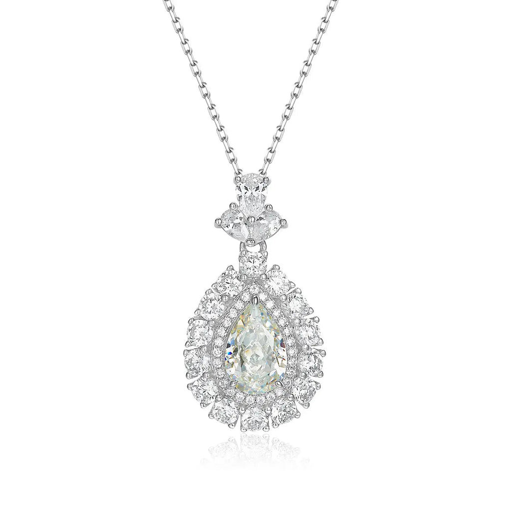 Sunny Isles Necklace in Champagne Crystalline