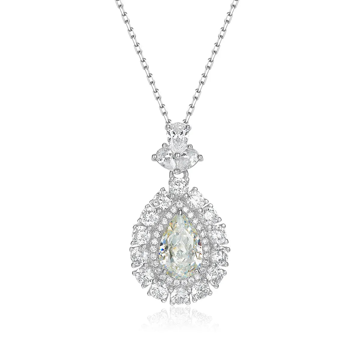 Sunny Isles Necklace in Champagne Crystalline