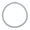 Sweet Havana 8mm Cuban Necklace in Aqua