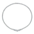 Tennis Necklace with Clasp for Pendant