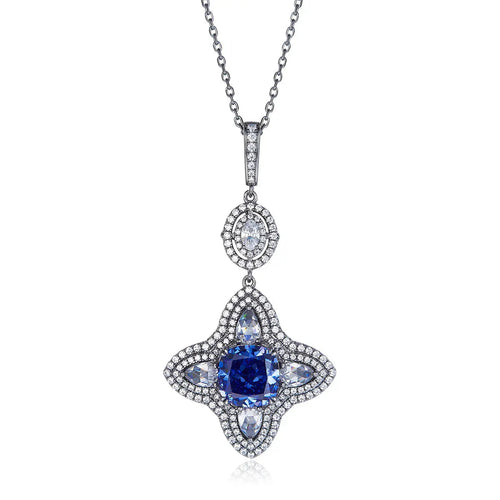 The Alter Ego Necklace in Tanzanite
