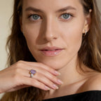 The Margaux Ring in Amethyst