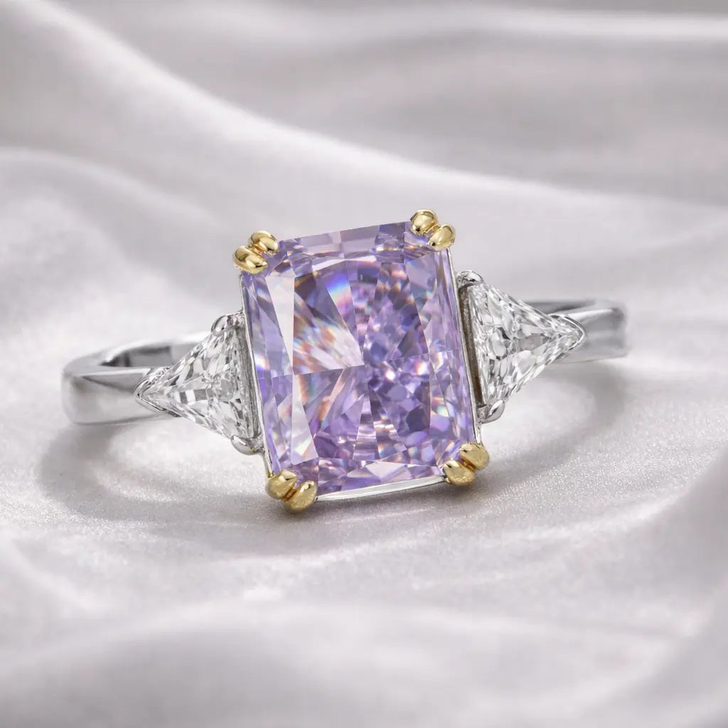 The Margaux Ring in Amethyst