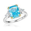 The Margaux Ring in Aquamarine