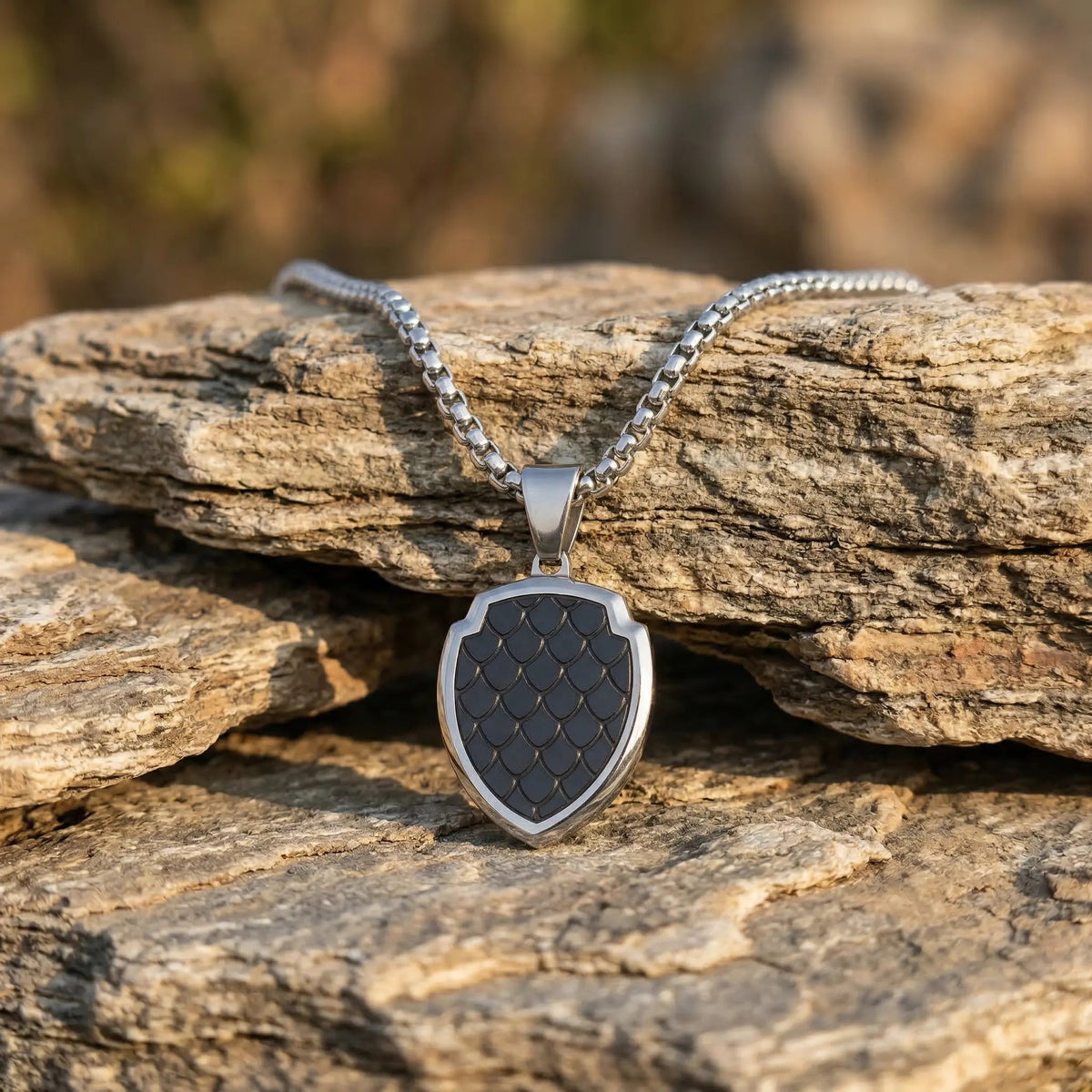 Titan Shield Necklace