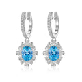 Tu Tu Tango Earrings in Aquamarine