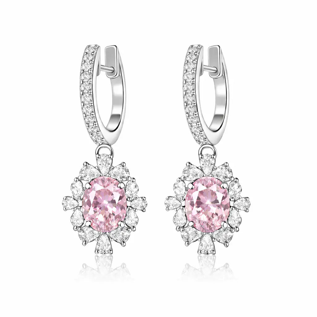Tu Tu Tango Earrings in Argyle Pink