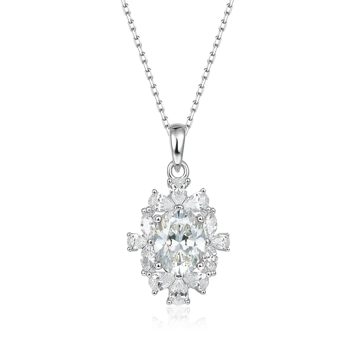 Tu Tu Tango Necklace in White Diamond