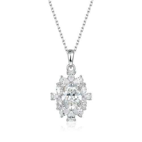 Tu Tu Tango Necklace in White Diamond