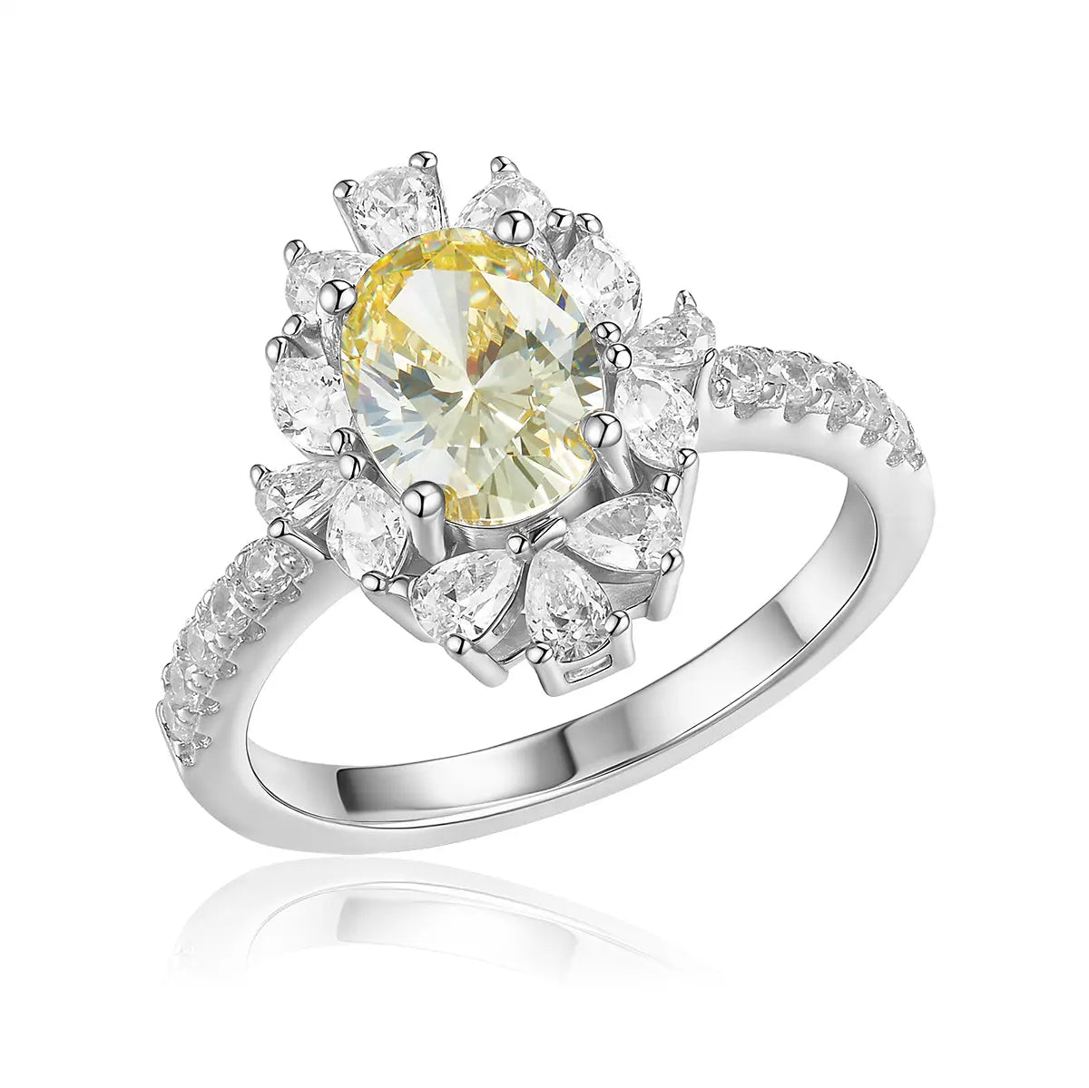 Tu Tu Tango Ring in Canary Yellow