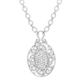 12cts Rose Cut Diamond Necklace