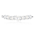 Art Deco Diamond And Pearl Bracelet