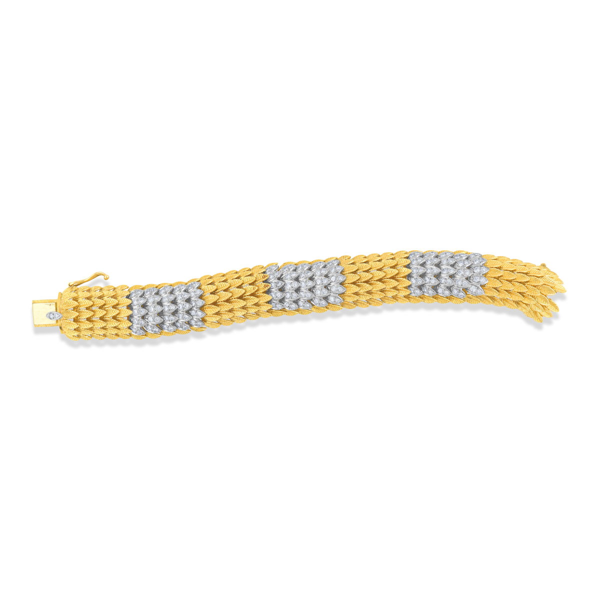 Diamond Art Deco Bracelet