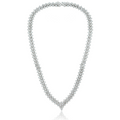 22cts Diamond Mesh Necklace