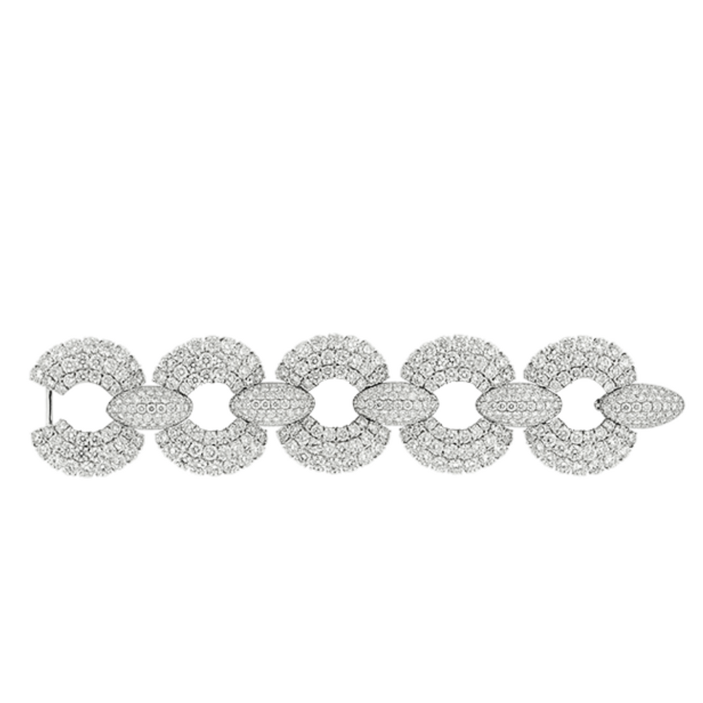Diamond Circle Pave Bracelet