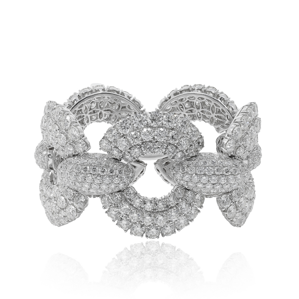 Diamond Circle Pave Bracelet