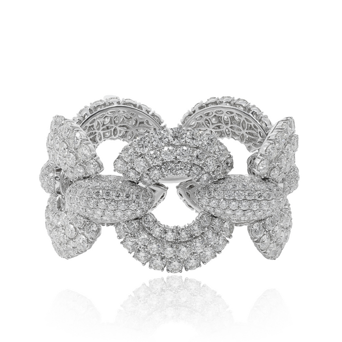Diamond Circle Pave Bracelet