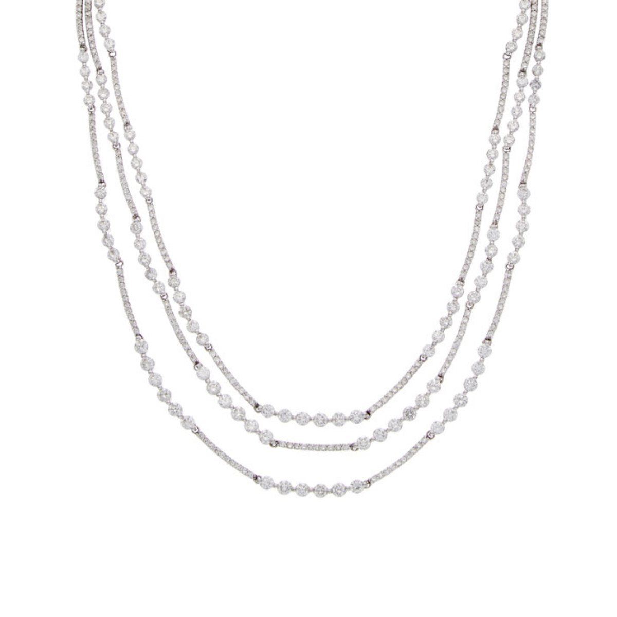 Triple Chain Necklace