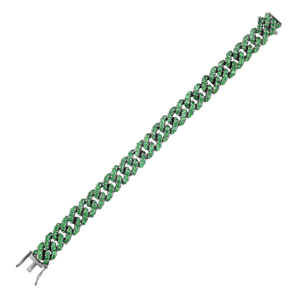 Tsavorite Link Bracelet
