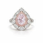 Versailles Pink Diamond Сrystalline Ring