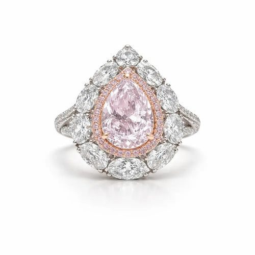 Versailles Pink Diamond Сrystalline Ring
