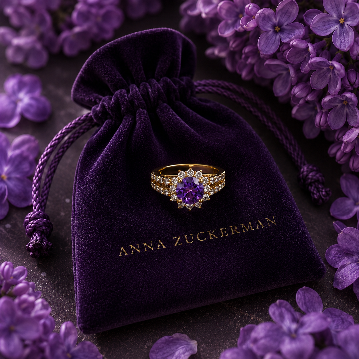 Violetta Crown Ring