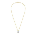 Lab-Grown Pear Diamond Solitaire Pendant