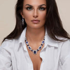 Worth Avenue Necklace in Blue Sapphire
